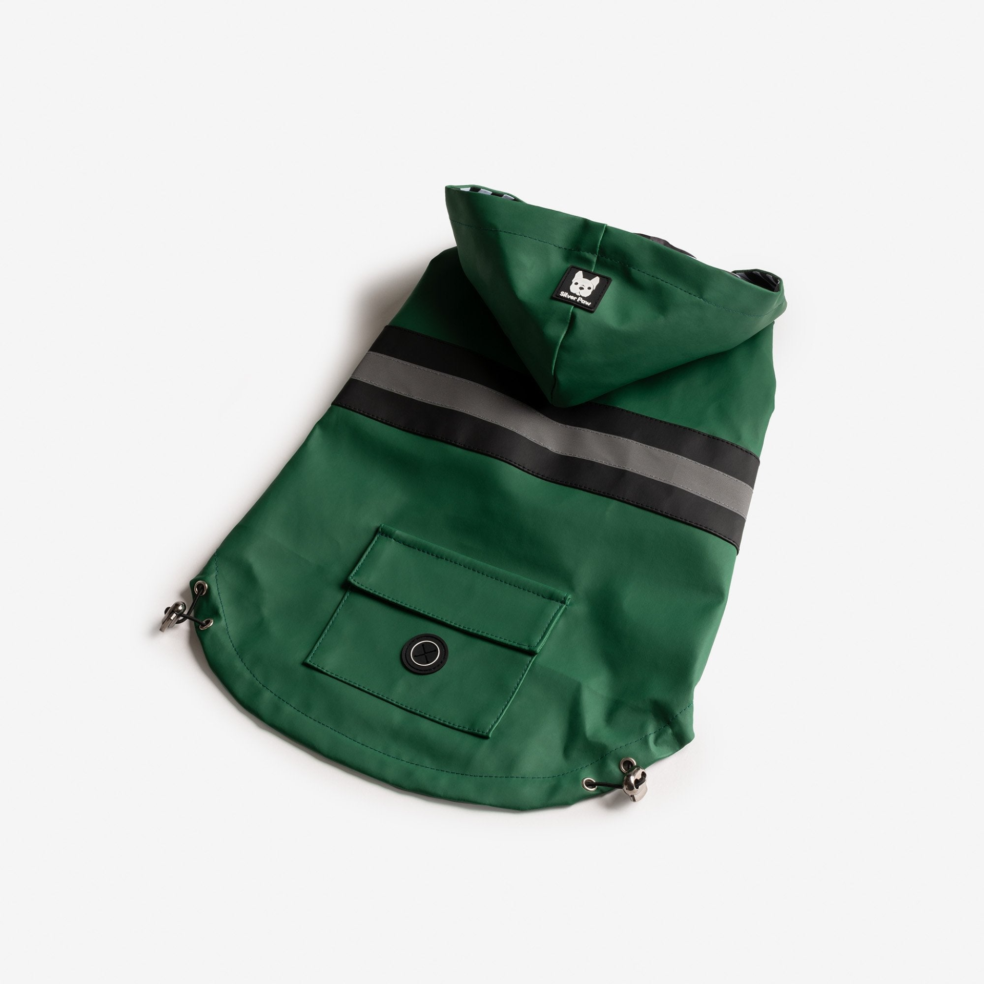 Aden Dog Raincoat Green