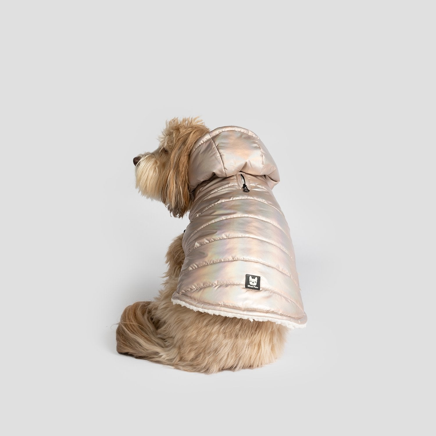 Emma Dog Jacket Shiny Pink