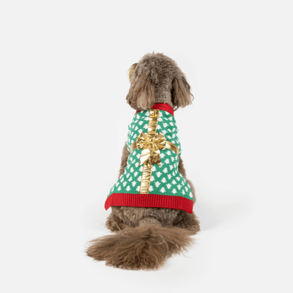 Xmas Gift Dog Sweater