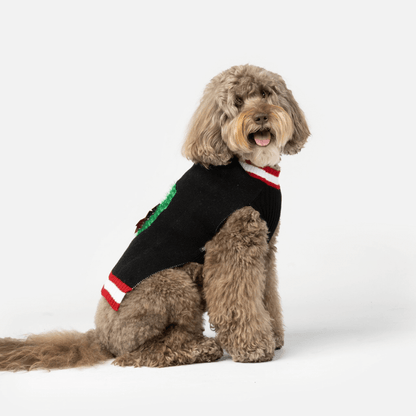 Wreath Xmas Dog Sweater