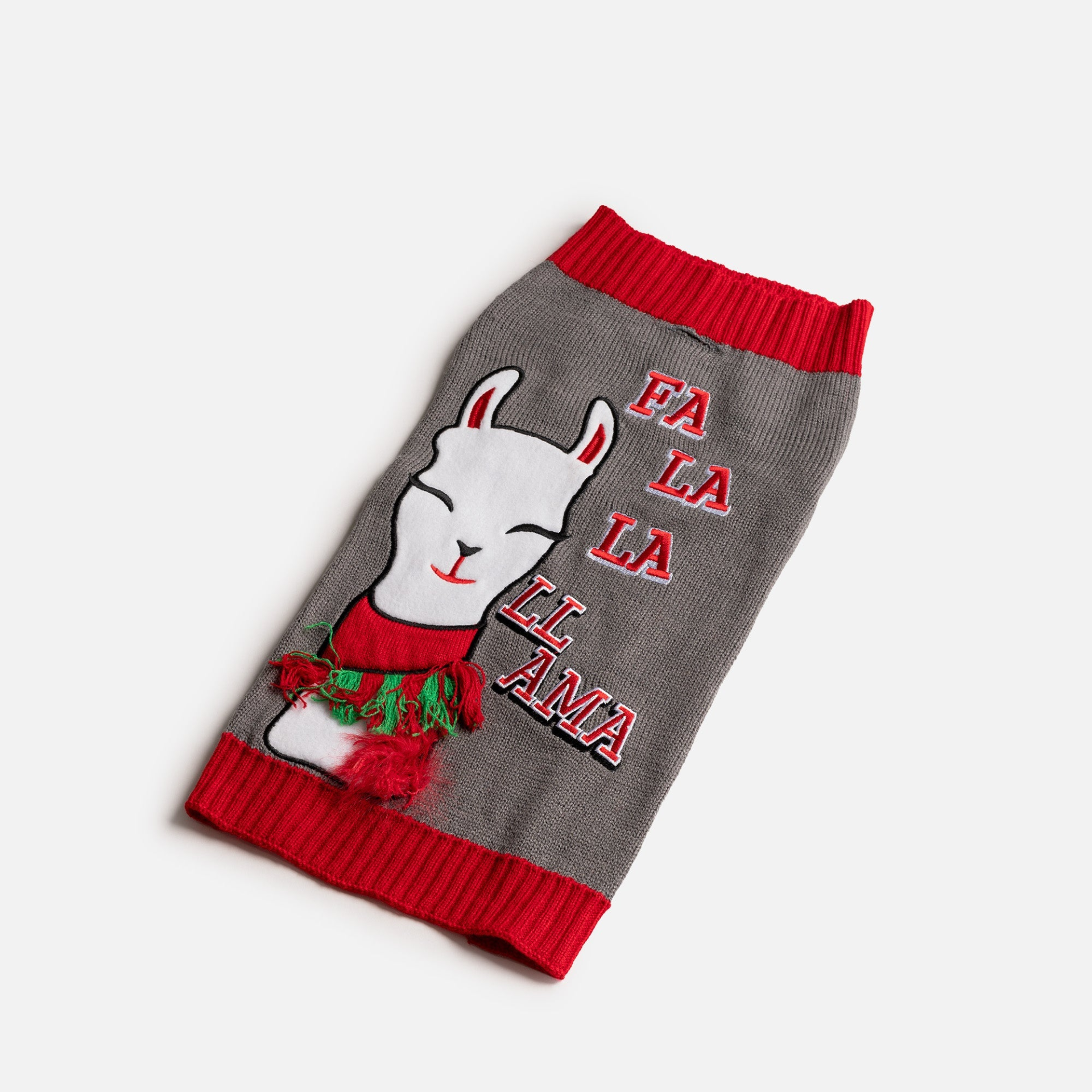 Fa La La Llama Xmas Dog Sweater