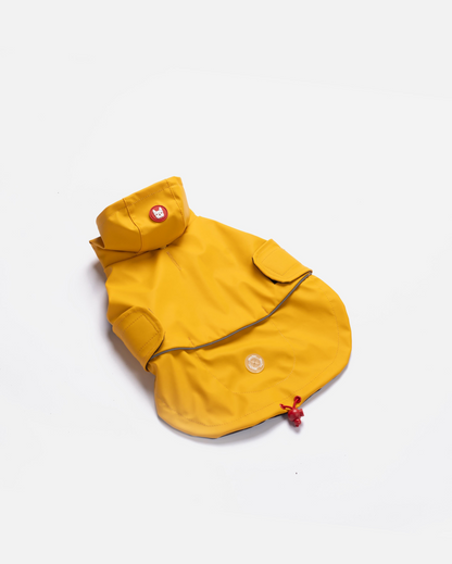 Aden 2.0 Dog Raincoat Yellow