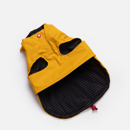 Aden 2.0 Dog Raincoat Yellow